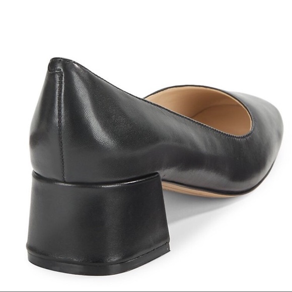 ⚡️KARL LAGERFELD ‘Charee’ Low Block Heel Black Paris Chanel French Classic - Picture 5 of 16